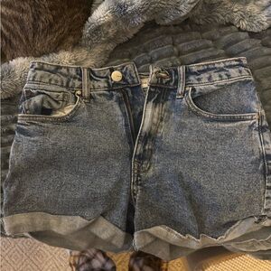 Denim Blue Women's Shorts Booty Short